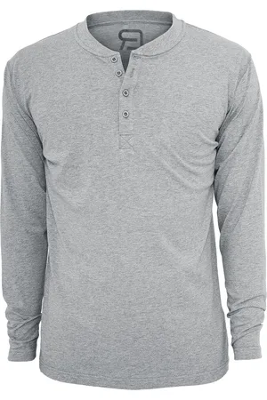 RED by EMP Tričko s dlouhým rukávem z Basic Henley