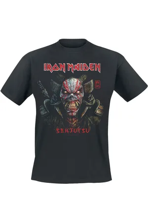 Iron Maiden Tričko z Senjutsu Back Cover
