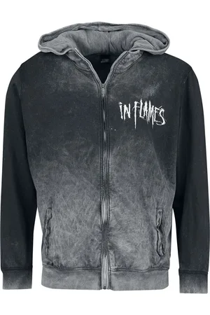 IN FLAMES Mikina s kapucí na zip z Jester Head