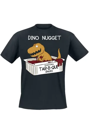 Goodie Two Sleeves Tričko z Dino Nugget