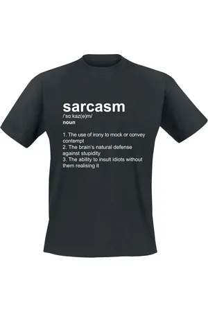 Sprüche Tričko z Definition Sarcasm