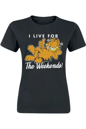 Garfield Tričko z Live for the Weekend