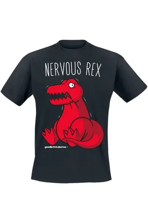 Goodie Two Sleeves Tričko z Nervous Rex