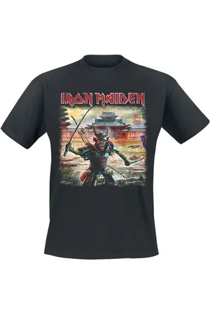 Iron Maiden Tričko z Mask Red