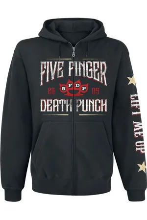 Five Finger Death Punch Mikina s kapucí na zip z Laurel Emblem
