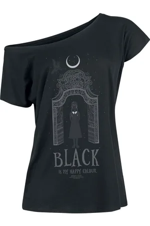 Wednesday Tričko Gotika z Black Is My Happy Colour