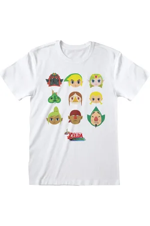 The Legend of Zelda Tričko Gaming z Wind Waker Faces