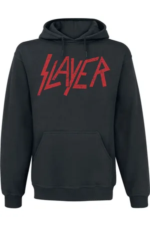 Slayer Mikina s kapucí z Classic Logo Distressed