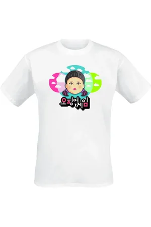 Squid Game Jersey z Cartoon Doll