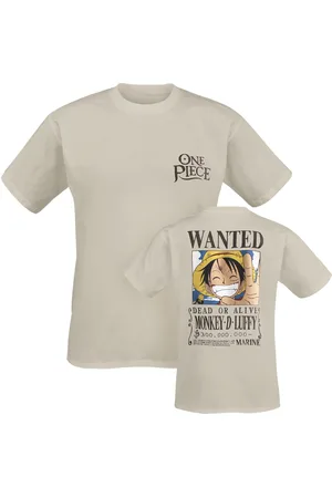 Onepiece Tričko Anime z Wanted