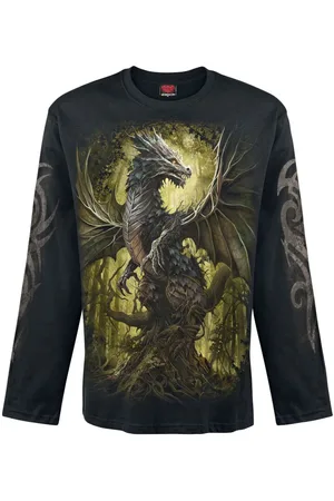 Spiral Tričko s dlouhým rukávem z Oak Dragon