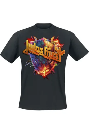 Judas Priest Tričko z Shield Burst Logo