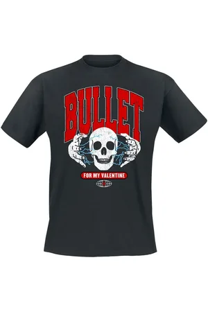 Bullet For My Valentine Tričko z Electric Varsity Skull