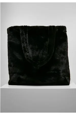Urban classics Látkové tašky z - Tote bag z imitace kožešiny Unisex