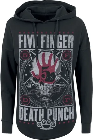 Five Finger Death Punch Mikina s kapucí z Star Skull