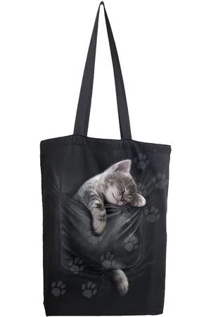 Spiral Látkové Tašky Gotika z - Pocket Kitten Unisex
