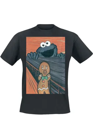 Sesamstraat Tričko z The Cookie Monster