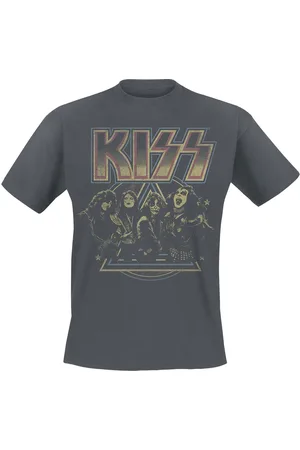 Kiss Tričko z Vintage Pyramid