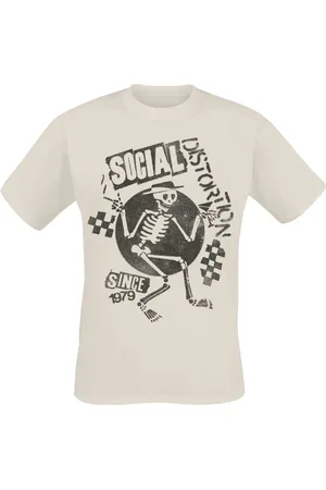 Social Distortion Tričko z Checkered Skelly