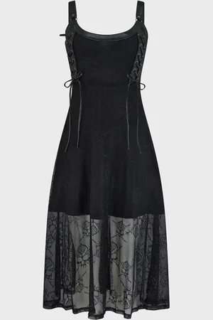 Killstar Krátké šaty Gotika z Anne Arkist Dress