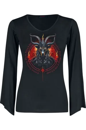 Spiral Tričko s dlouhým rukávem z Baphomet