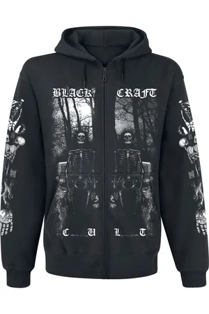 Blackcraft Cult Mikina s kapucí na zip Gotika z Nightcrawler Zip Hoodie