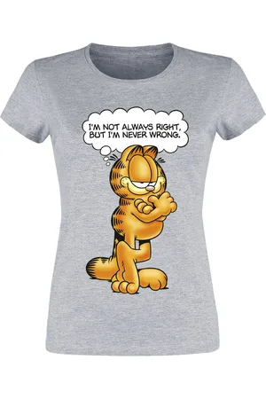 Garfield Tričko z I´m Not Always Right, But I´m Never Wrong