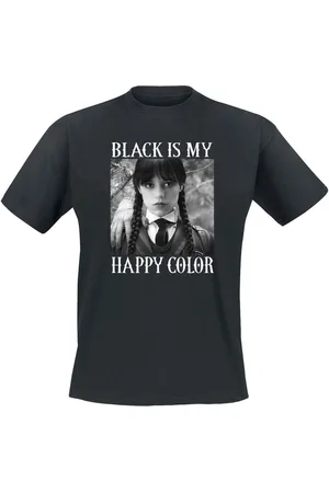 Wednesday Tričko z Black Is My Happy Colour