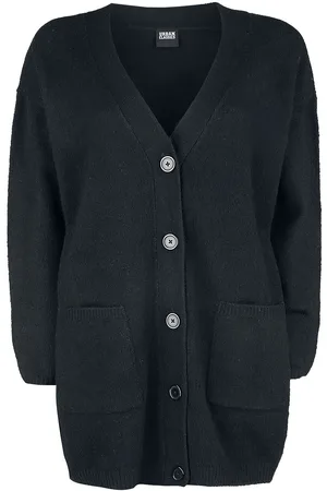 Urban classics Kardigan z Dámský pletený kardigán Chunky Fluffy