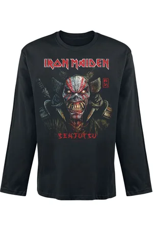 Iron Maiden Tričko s dlouhým rukávem z Senjutsu Back Cover