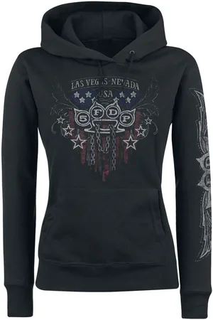 Five Finger Death Punch Mikina s kapucí z Eagle Color