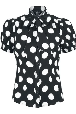 Hell Bunny Halenka Rockabilly z Dolores Blouse