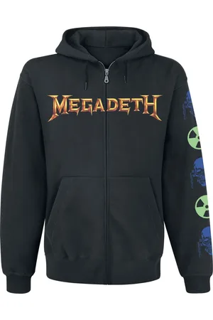 Megadeth Mikina s kapucí na zip z Rust in peace