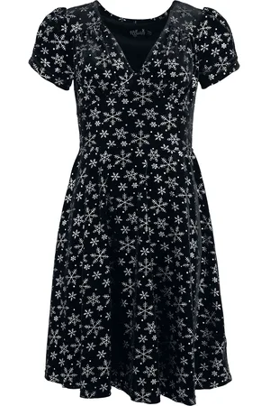 Hell Bunny Středně dlouhé šaty Rockabilly z Eve Dress
