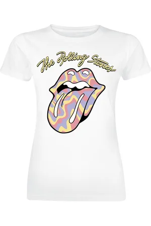 The Rolling Stones Tričko z Funky Stripe Tongue