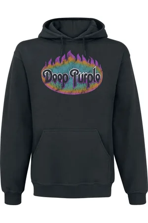 Deep Purple Mikina s kapucí z Flames