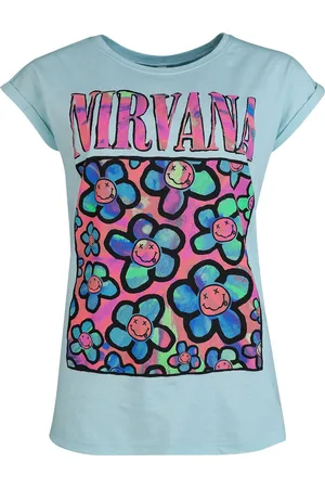 Nirvana Tričko z Coloured Flowers