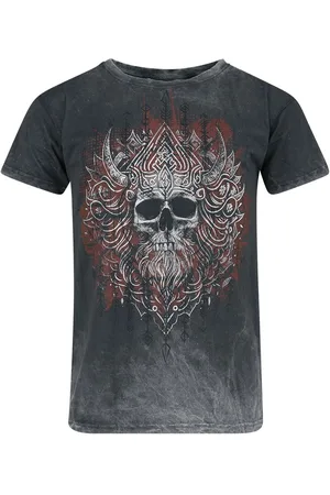 Outer Vision Tričko z Viking Skull