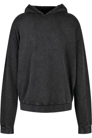 Build Your Brand Mikina s kapucí z "Oversized mikina s "vyžratým" efektem"