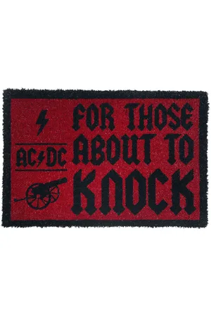 AC/DC Rohožka z - For those about to knock Unisex