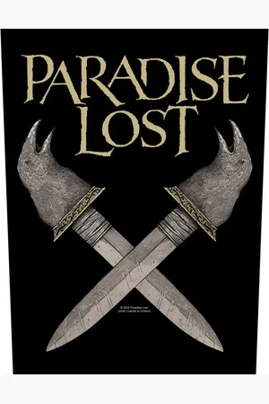 Paradise Lost Nášivka na záda z - Obsidian Dagger Unisex