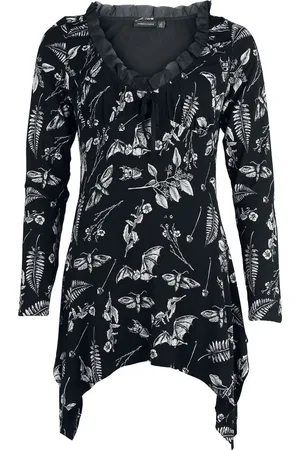 Jawbreaker Tričko s dlouhým rukávem Gotika z Herbat Bat Blouse