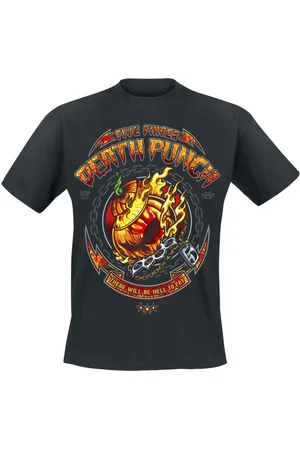 Five Finger Death Punch Tričko z Burning Pumpkin Halloween