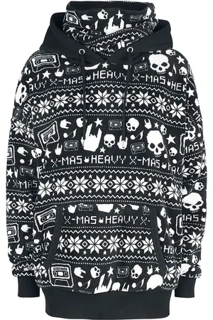 EMP Christmas Jumper z Černá mikina v norském stylu