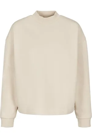 Urban classics Mikinové tričko z Dámské oversized tričko s rolákem