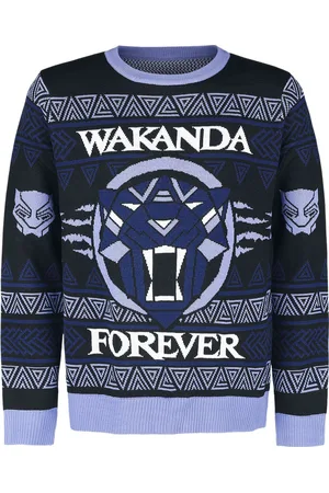 Black Panther Christmas jumper z Wakanda Forever