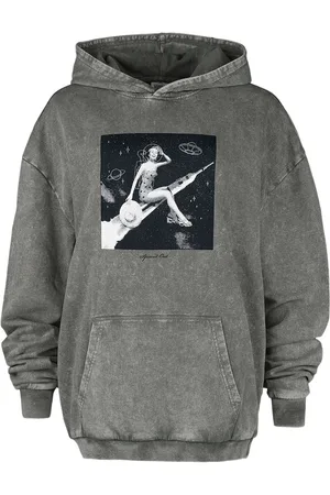 EMP Mikina s kapucí z Unisex mikina X Urban Classics s opraným efektem