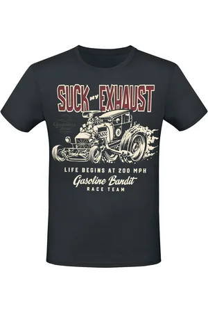 GASOLINE BANDIT Tričko Rockabilly z 200 MPH