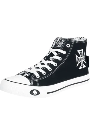 WEST COAST Vysoké tenisky Rockabilly z Iron Cross