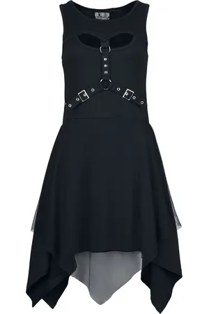 Poizen Industries Krátké šaty Gotika z Helmi Dress